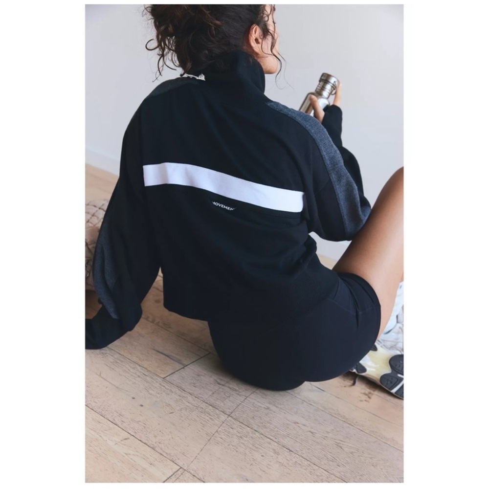 FP Movement by Free People Black and White Jacket